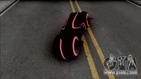 Tron Bike with Light Trail for GTA San Andreas