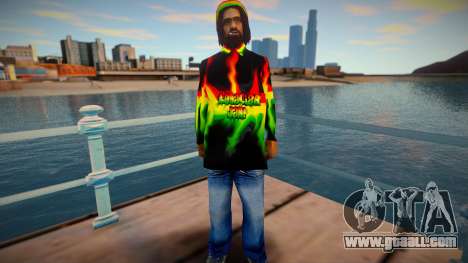 Bob Marley skin for GTA San Andreas