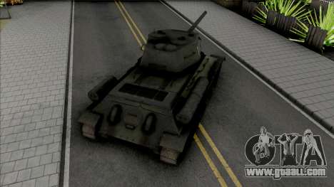 T-34-85 RUDY 102 (Czterej pancerni i pies) for GTA San Andreas