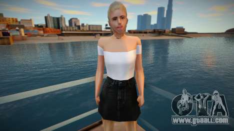 Your Local White Girl for GTA San Andreas