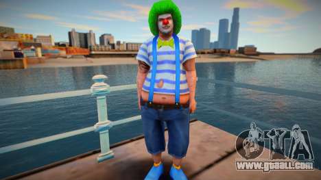 Clown wmoice skin for GTA San Andreas