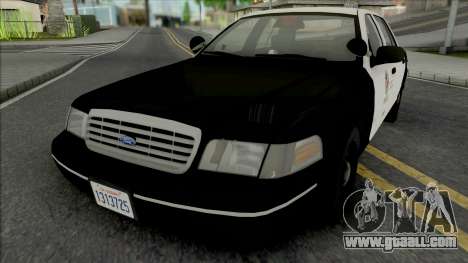 Ford Crown Victoria 1998 CVPI LAPD GND for GTA San Andreas