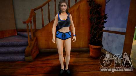 Samantha Samsung Assistant Virtual Sport Gym v3 for GTA San Andreas