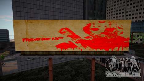 Horror billboards for GTA San Andreas
