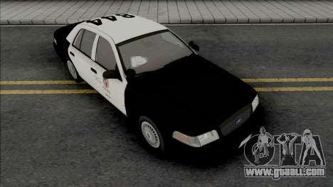 Ford Crown Victoria 2000 CVPI LAPD GND v2 for GTA San Andreas