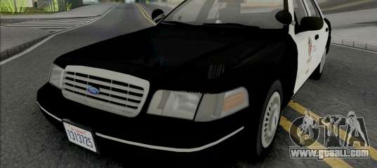 Ford Crown Victoria 1998 CVPI LAPD GND v2