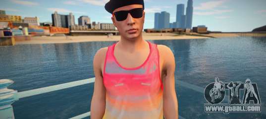Summer dude from GTA Online