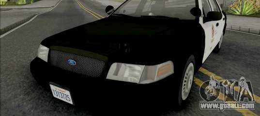 Ford Crown Victoria 2000 CVPI LAPD GND v2