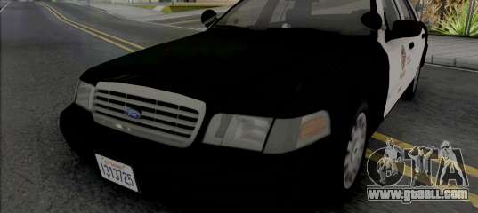 Ford Crown Victoria 2007 CVPI LAPD GND v2