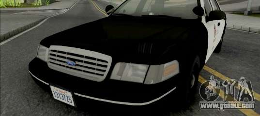 Ford Crown Victoria 1998 CVPI LAPD GND