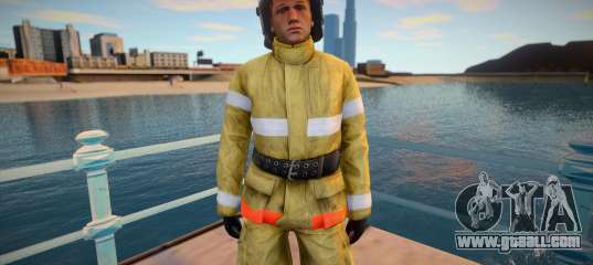 Firefighter emercom of Russia
