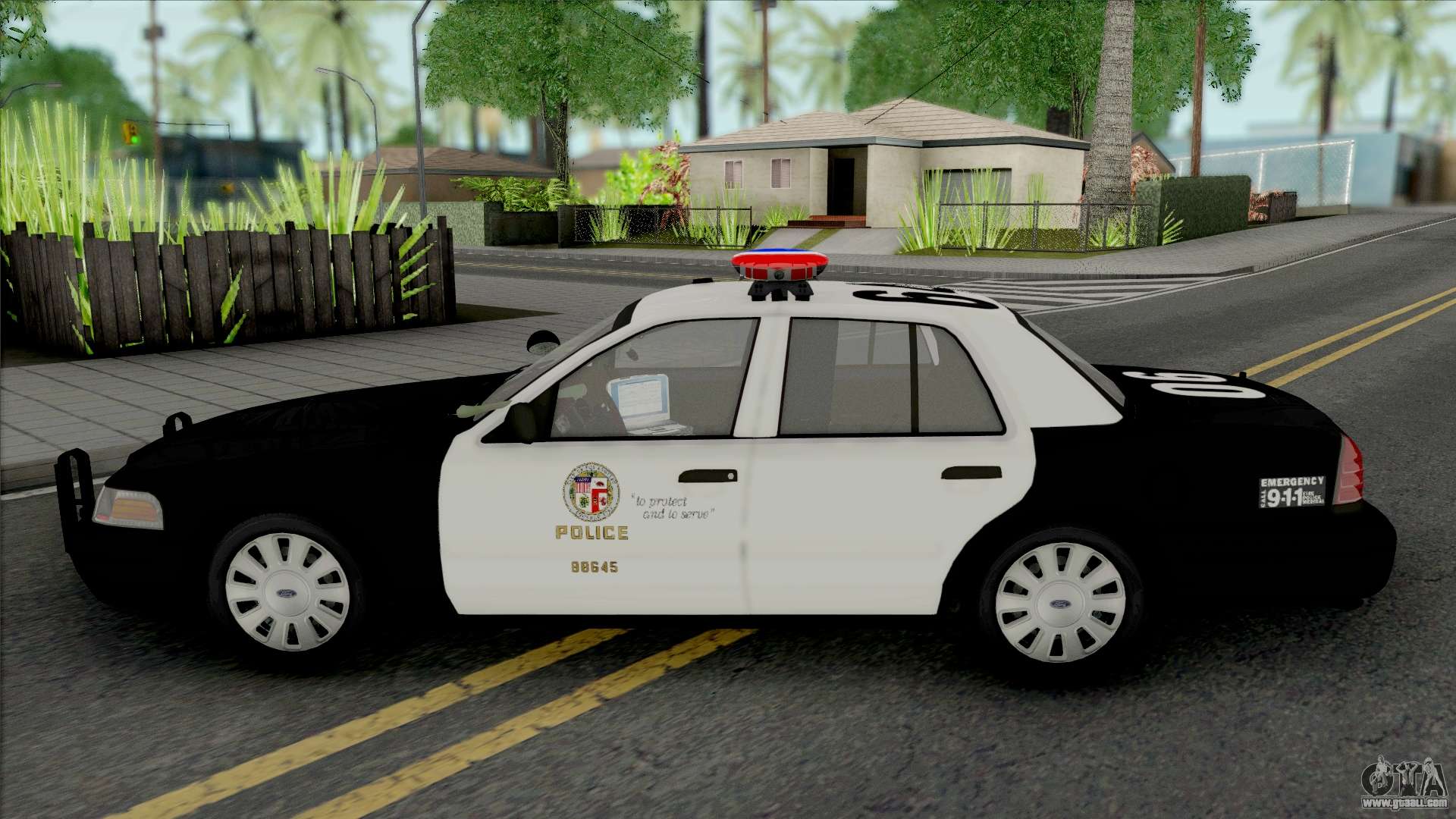 Ford Crown Victoria - Police (NFS MW Pepega) for GTA San Andreas