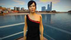 Asian girl black dress for GTA San Andreas