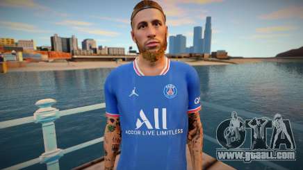 [PES 2021] Sergio Ramos in PSG for GTA San Andreas