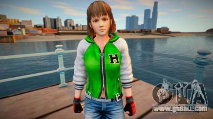 Dead Or Alive 5 - Hitomi (Costume 2) v2 for GTA San Andreas