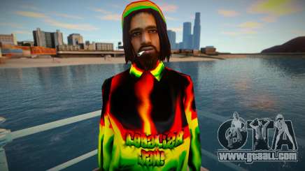 Bob Marley skin for GTA San Andreas