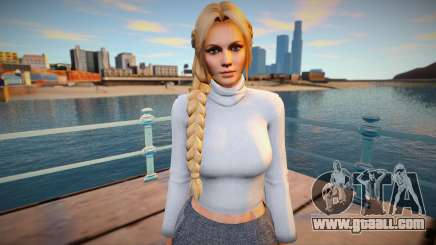 Helena Casual (good skin) for GTA San Andreas