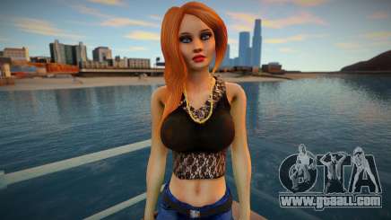 Pretty girl for GTA San Andreas