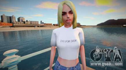 White girl (wfyclot) for GTA San Andreas