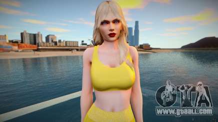 Rachel Diva Fitness for GTA San Andreas