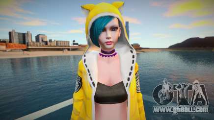 Zero Tiger Suit - Cyber Hunter for GTA San Andreas