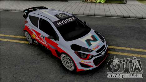 Hyundai i20 WRC [IVF] for GTA San Andreas