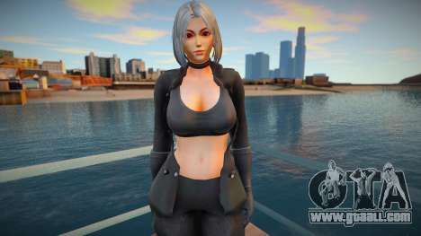 KOF Soldier Girl Different 6 - Black 5 for GTA San Andreas
