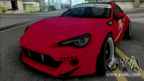Toyota GT86 Red for GTA San Andreas