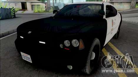Dodge Charger 2007 LAPD GND v2 for GTA San Andreas