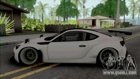 Toyota GT86 White for GTA San Andreas