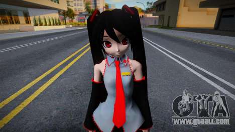 Zatsune Miku Remastered for GTA San Andreas