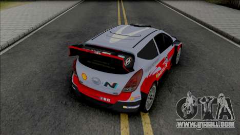 Hyundai i20 WRC [IVF] for GTA San Andreas