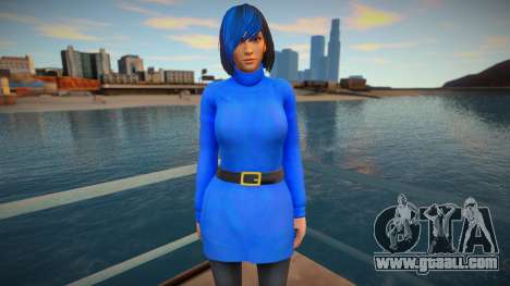 Momiji Blue like a Ninja 3 for GTA San Andreas