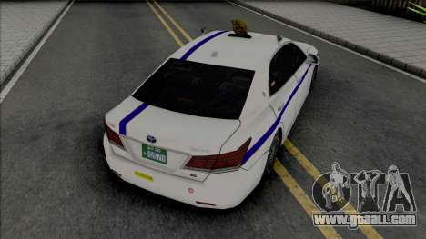 Toyota Crown Royal Saloon 2013 Private Taxi for GTA San Andreas