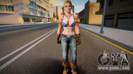 Dead Or Alive 5 - Tina Armstrong (Costume 1) 3 for GTA San Andreas