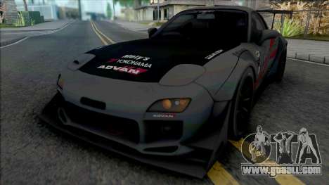 Mazda RX-7 FD3S FEED Afflux GT3 Aero Kit for GTA San Andreas