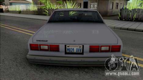 Chevrolet Impala 1986 LAPD Unmarked for GTA San Andreas