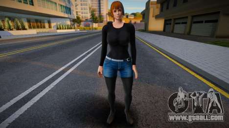 Kasumi Sexy Jeans for GTA San Andreas