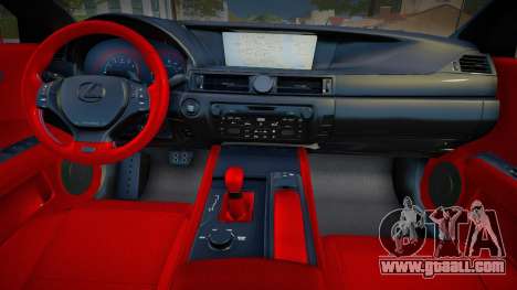 Lexus GS350 (good textures) for GTA San Andreas