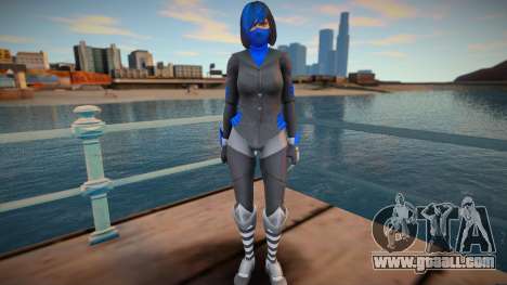 Momiji Blue like a Ninja 1 for GTA San Andreas
