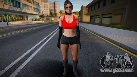 Mai Stripper Red2 for GTA San Andreas
