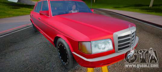 1990 Mercedes-Benz S Class (Low Poly)
