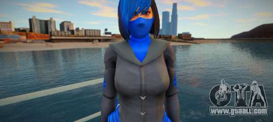 Momiji Blue like a Ninja 1