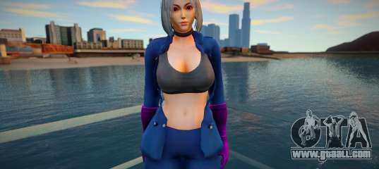 KOF Soldier Girl Different - Blue 5