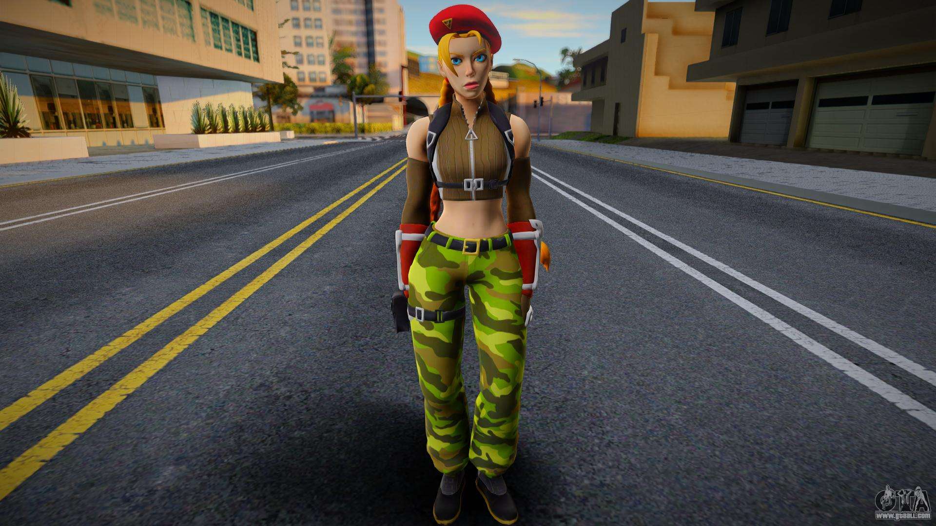 Download Fortnite Cammy White for GTA San Andreas