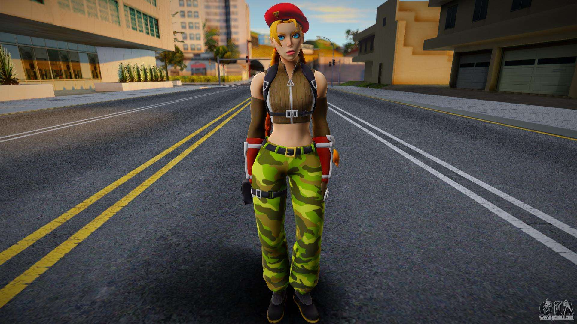 Fortnite - Cammy White (Tactical) for GTA San Andreas