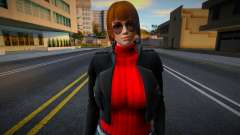DOA Kasumi Asian Red Jacket for GTA San Andreas