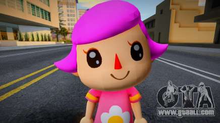 SSBU Female Villager For GTA San Andreas Skin for GTA San Andreas