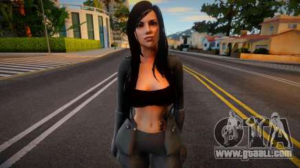 Skyrim Monki Sexy Black Soldier 3 for GTA San Andreas