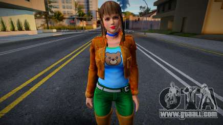 DOA Bear hot boot Jacket for GTA San Andreas